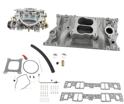 Edelbrock Edelbrock Performer Vortec Intake Manifold and Carburetor Kits 2007 Autofit