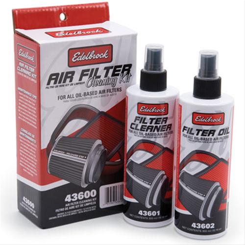 Edelbrock Edelbrock Pro Charge Air Filter Cleaning Kits 43600 Autofit