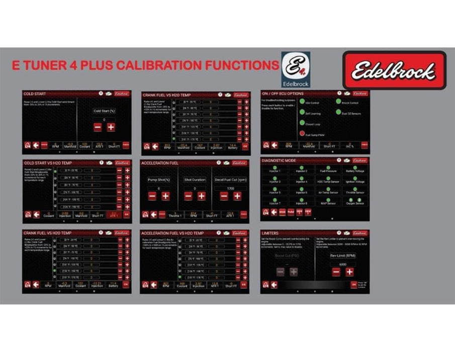 Edelbrock Edelbrock Pro-Flo 4 Plus Self-Learning Engine Management Systems 36140 Autofit