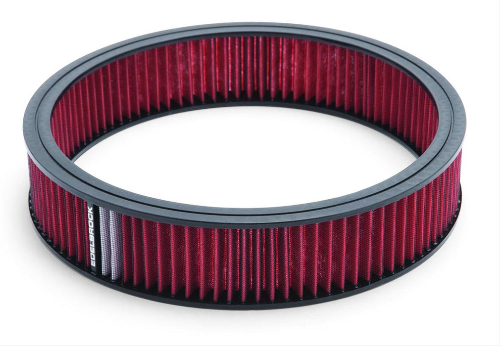 Edelbrock Edelbrock Pro-Flo Round Air Filter Elements 43666 Autofit