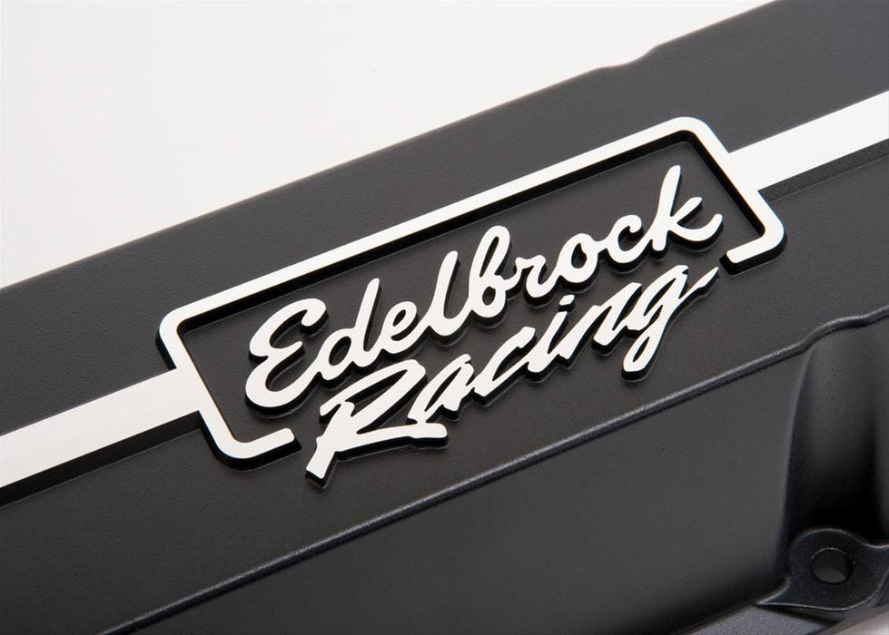 Edelbrock Edelbrock Racing Diecast Aluminum Valve Covers 41633 Autofit