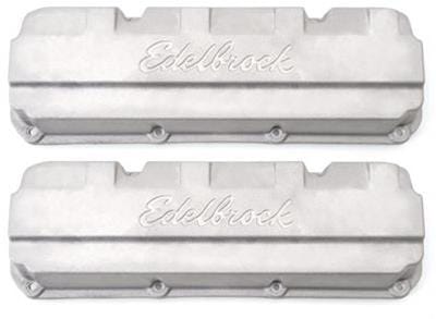 Edelbrock Edelbrock Racing Diecast Aluminum Valve Covers 4267 Autofit