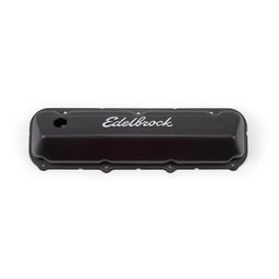 Edelbrock Edelbrock Signature Series Black Valve Covers 4473 Autofit
