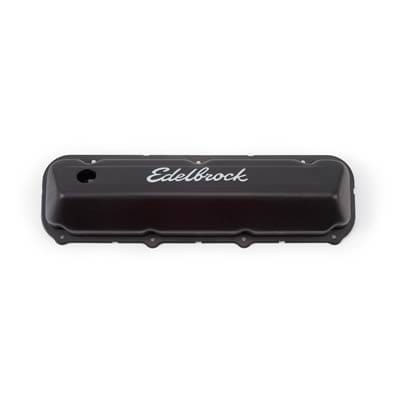 Edelbrock Edelbrock Signature Series Black Valve Covers 4473 Autofit