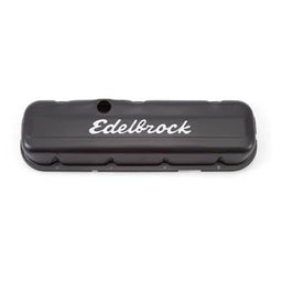 Edelbrock Edelbrock Signature Series Black Valve Covers 4483 Autofit
