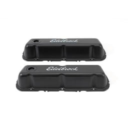 Edelbrock Edelbrock Signature Series Black Valve Covers 4603 Autofit