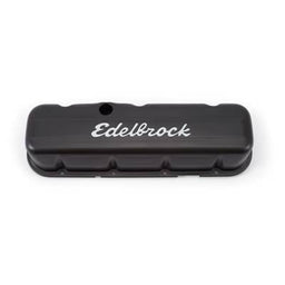 Edelbrock Edelbrock Signature Series Black Valve Covers 4683 Autofit
