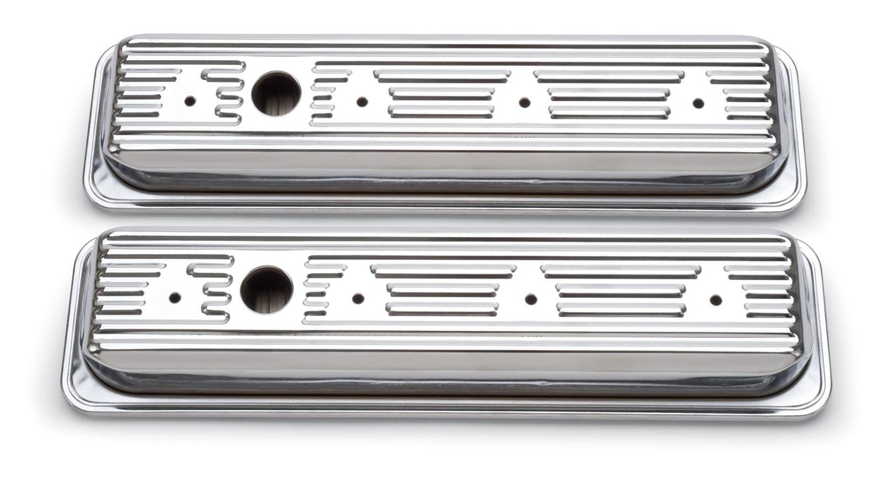 Edelbrock Edelbrock Signature Series Chrome Valve Covers 4446 Autofit