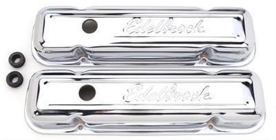 Edelbrock Edelbrock Signature Series Chrome Valve Covers 4456 Autofit