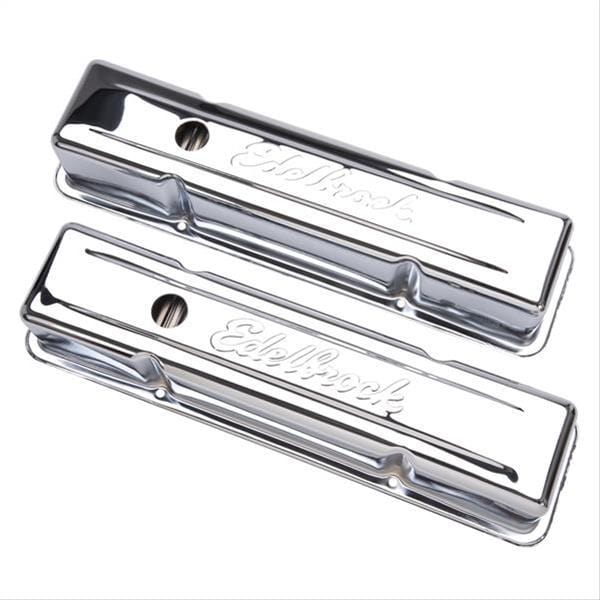 Edelbrock Edelbrock Signature Series Chrome Valve Covers 4649 Autofit