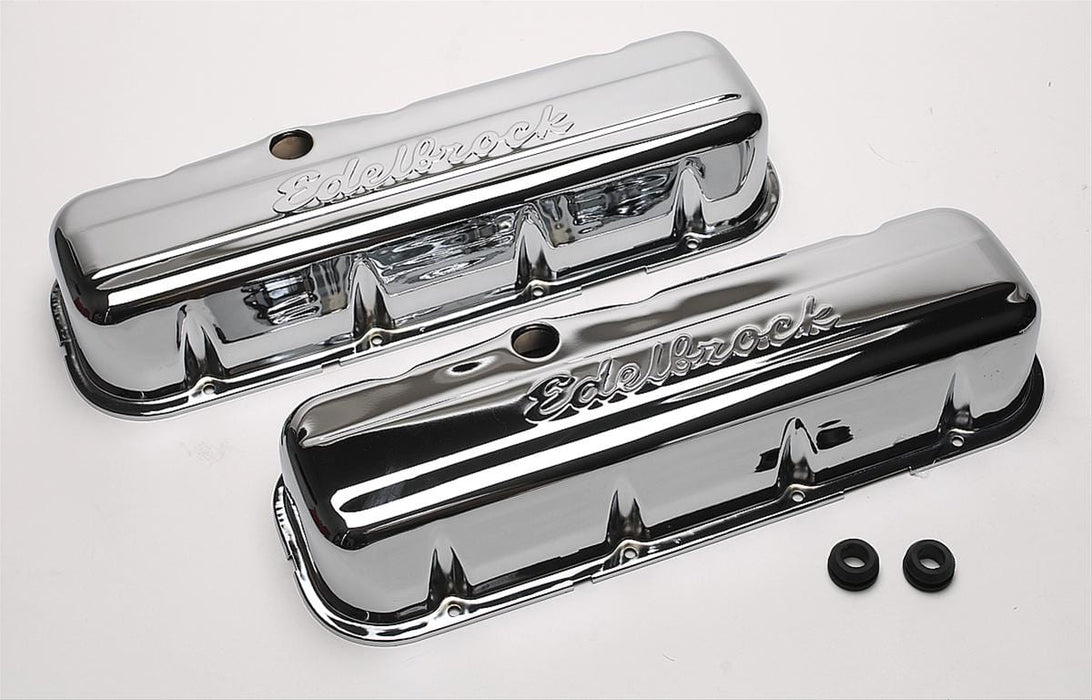 Edelbrock Edelbrock Signature Series Chrome Valve Covers 4680 Autofit