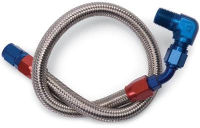 Edelbrock Edelbrock Stainless Steel Braided Fuel Lines 8124 Autofit