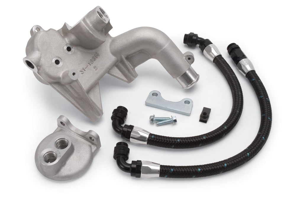 Edelbrock Edelbrock Supercharger Oil Filter Relocation Kits 15834 Autofit