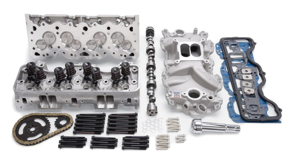 Edelbrock Edelbrock Total Power Package 451 HP 409 W Big Block Chevy Top-End Engine Kits 2039 Autofit