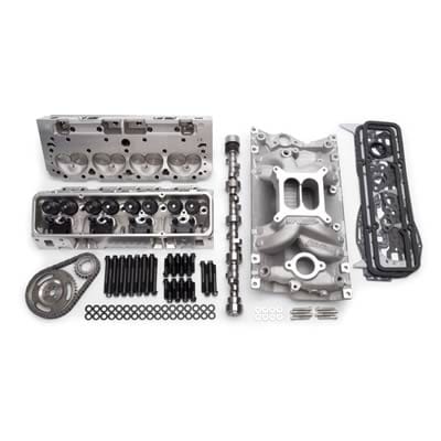 Edelbrock Edelbrock Total Power Package 460 HP Small Block Chevy Top-End Engine Kits 2096 Autofit
