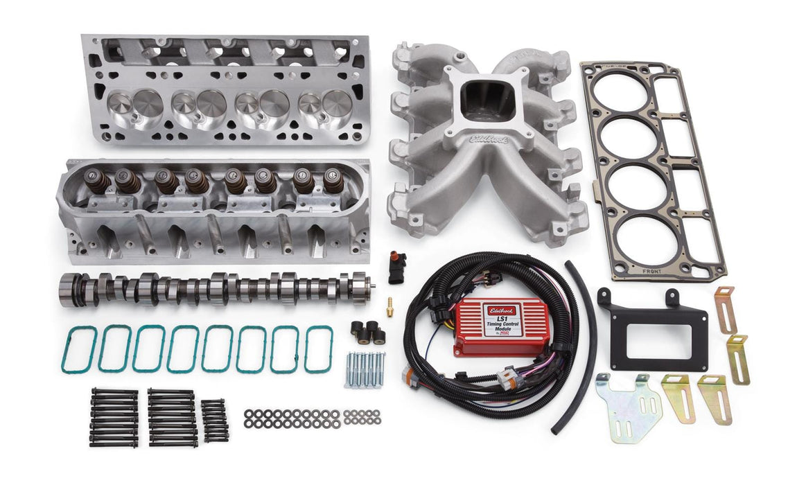 Edelbrock Edelbrock Total Power Package Vic Jr. LS1 Top-End Engine Kits 2081 Autofit