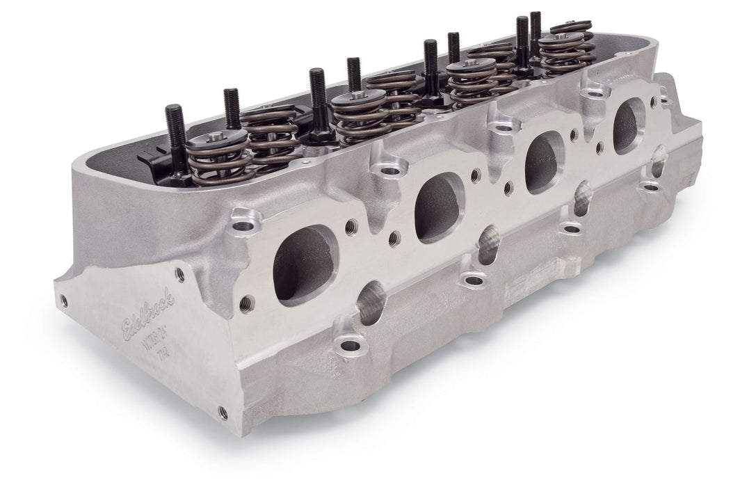 Edelbrock Edelbrock Victor Jr. 24 Degree Rectangular Port Cylinder Heads for Big Block Chevy 77485 Autofit