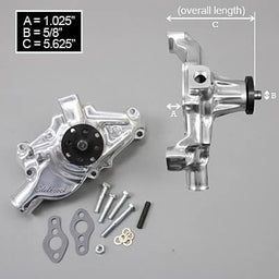 Edelbrock Edelbrock Victor Series High Performance Street Mechanical Water Pumps 8820 Autofit