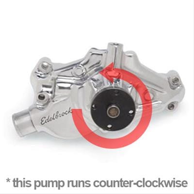 Edelbrock Edelbrock Victor Series High Performance Street Mechanical Water Pumps 8825 Autofit