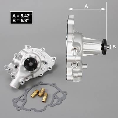 Edelbrock Edelbrock Victor Series High Performance Street Mechanical Water Pumps 8841 Autofit