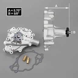 Edelbrock Edelbrock Victor Series High Performance Street Mechanical Water Pumps 8843 Autofit