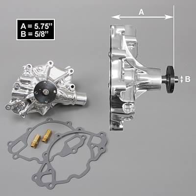 Edelbrock Edelbrock Victor Series High Performance Street Mechanical Water Pumps 8845 Autofit