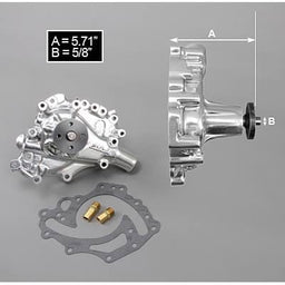 Edelbrock Edelbrock Victor Series High Performance Street Mechanical Water Pumps 8849 Autofit