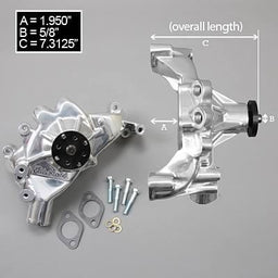 Edelbrock Edelbrock Victor Series High Performance Street Mechanical Water Pumps 8861 Autofit