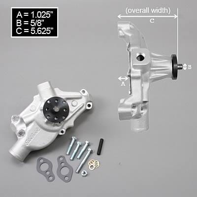 Edelbrock Edelbrock Victor Series High Performance Street Mechanical Water Pumps 8882 Autofit