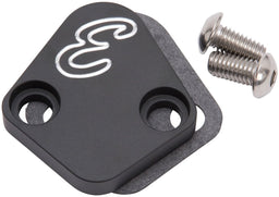 EDELBROCK Fuel Pump Block-Off Plate, Black Fuel Pump Block-Off Plate, Black Autofit