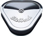 EDELBROCK Pro-Flo Triangular Air Cleaner Assembly, Chrome with Logo Pro-Flo Triangular Air Cleaner Assembly, Chrome with Logo Autofit