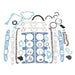 Fel-Pro Fel-Pro Engine Gasket Kits 260-1033 Autofit