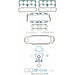 Fel-Pro Fel-Pro Engine Gasket Kits 260-1121 Autofit