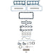 Fel-Pro Fel-Pro Engine Gasket Kits 260-3160 Autofit