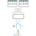 Fel-Pro Fel-Pro Engine Gasket Kits FS 8264 PT-1 Autofit