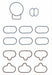 Fel-Pro Fel-Pro Intake Manifold Gaskets MS 96124 Autofit
