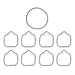 Fel-Pro Fel-Pro Intake Manifold Gaskets MS97251 Autofit