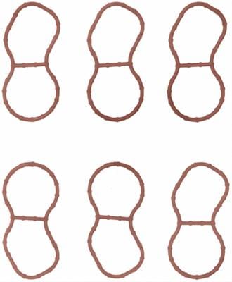 Fel-Pro Fel-Pro Intake Plenum Gasket Sets MS 95934 Autofit