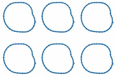 Fel-Pro Fel-Pro Intake Plenum Gasket Sets MS 96239 Autofit