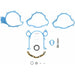 Fel-Pro Fel-Pro Timing Cover Gaskets TCS 45166 Autofit