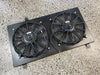 Fenix Cooling Performance Fans & Shrouds Polished / x2 Fenix 80W 12" Mitsubishi Lancer Evo IV, V & VI 4G63 Fan Shroud Kit Autofit