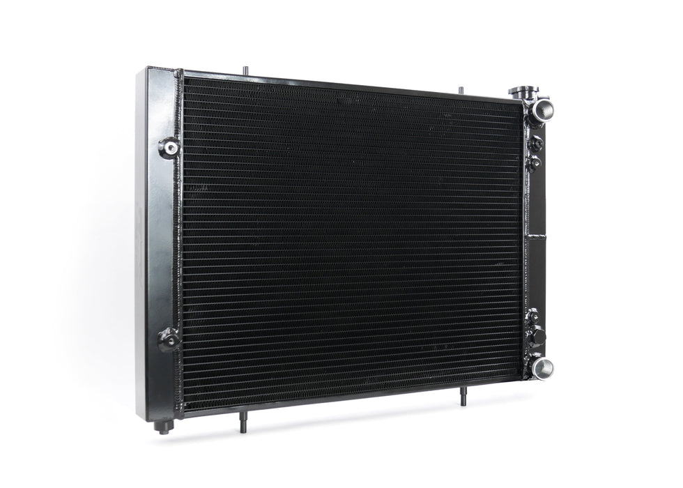Fenix Cooling Performance Radiator Black [Special Order] / With x1 SPAL 16" 2024CFM Nissan Skyline & GTR R32 RB20 & RB25 & RB26 1988-1994 [Cross-Flow] Autofit