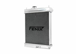 Fenix Cooling Performance Radiator Polished / Without Mitsubishi Lancer Evo VII, VIII & IX 4G63 [Half Size] Autofit