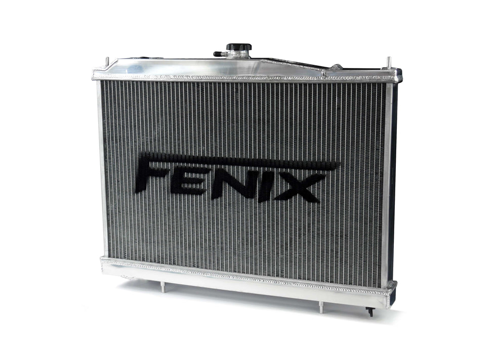 Fenix Cooling Performance Radiator Street Series [42mm] / Polished / Without Nissan Skyline R33 RB20, RB25 & RB26 1993-1998 Autofit