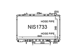Fenix Cooling Radiator Automatic Nissan Silvia / 200SX S13 & 180SX RPS13 CA18 1989-1994 Autofit