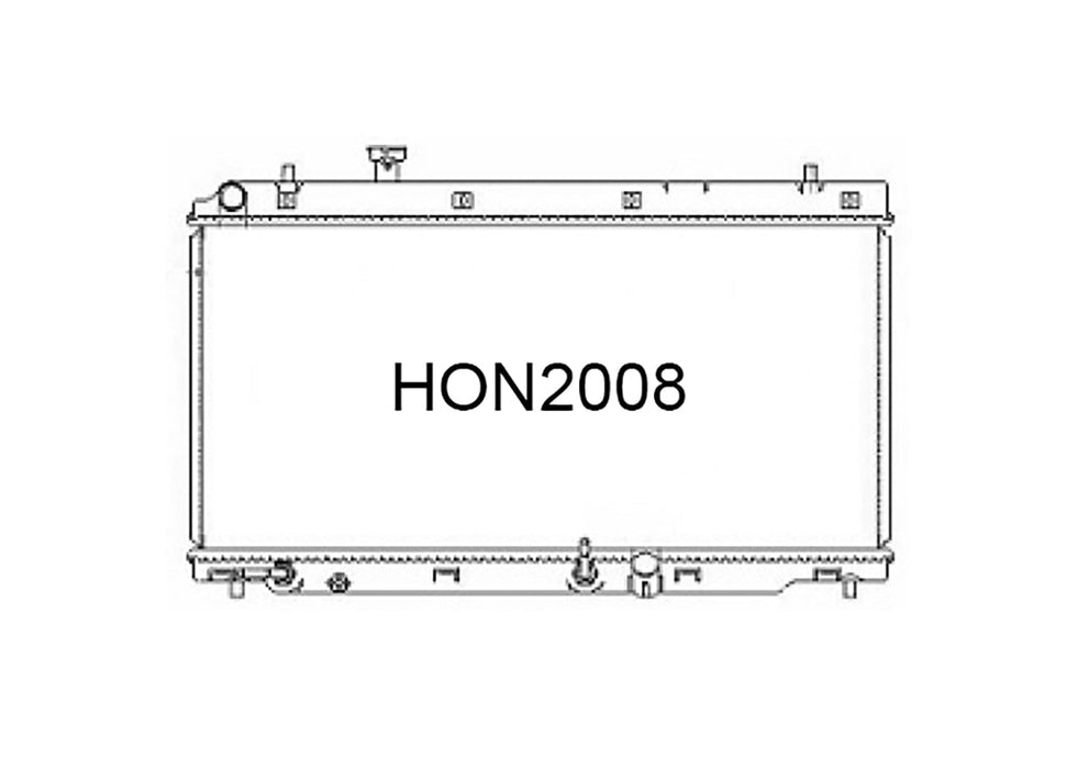 Fenix Cooling Radiator Honda Airwave GJ1 / GJ2 2005-2010 Autofit