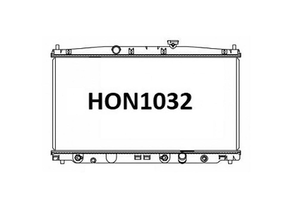 Fenix Cooling Radiator Honda CR-Z & Insight Hybrid 2010-2016 Autofit