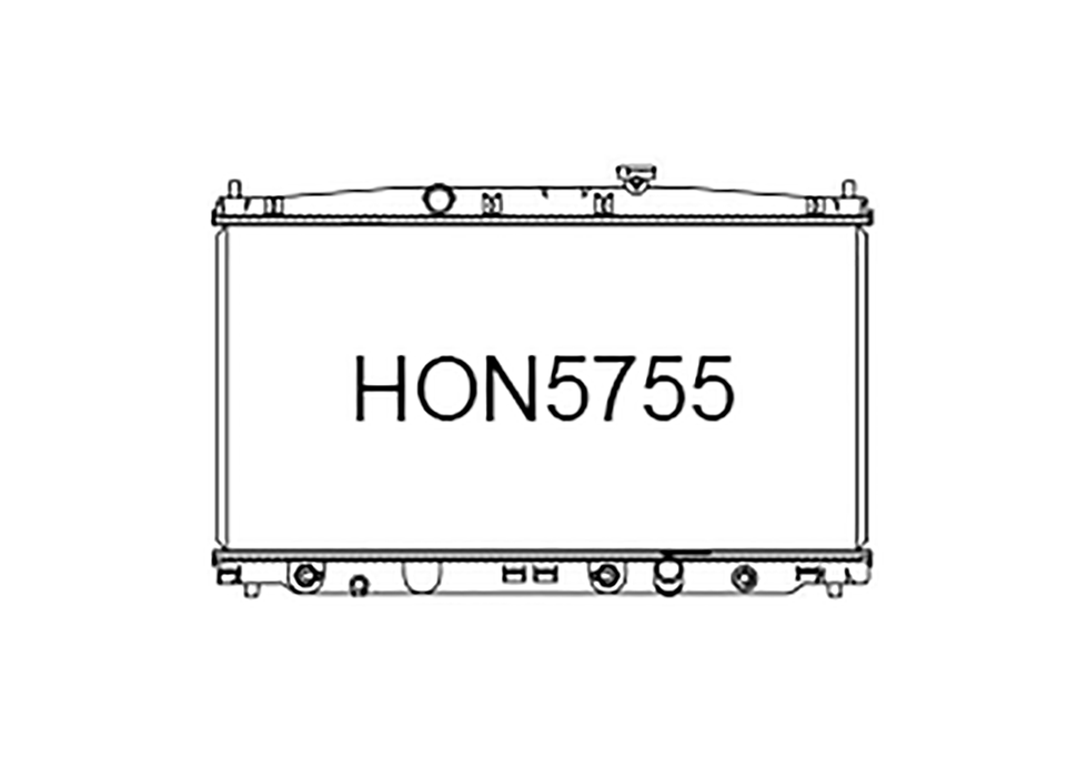 Fenix Cooling Radiator Honda Insight ZE2 / ZE3 1.3L Hybrid 2009-2014 Autofit
