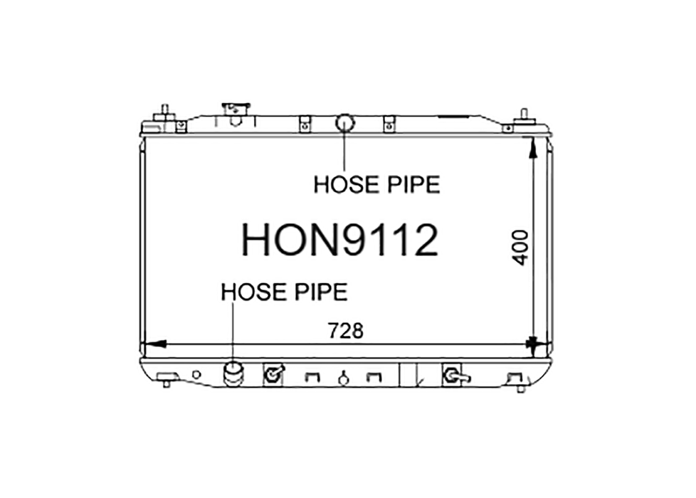 Fenix Cooling Radiator Honda Stream RN 2006-2014 Autofit