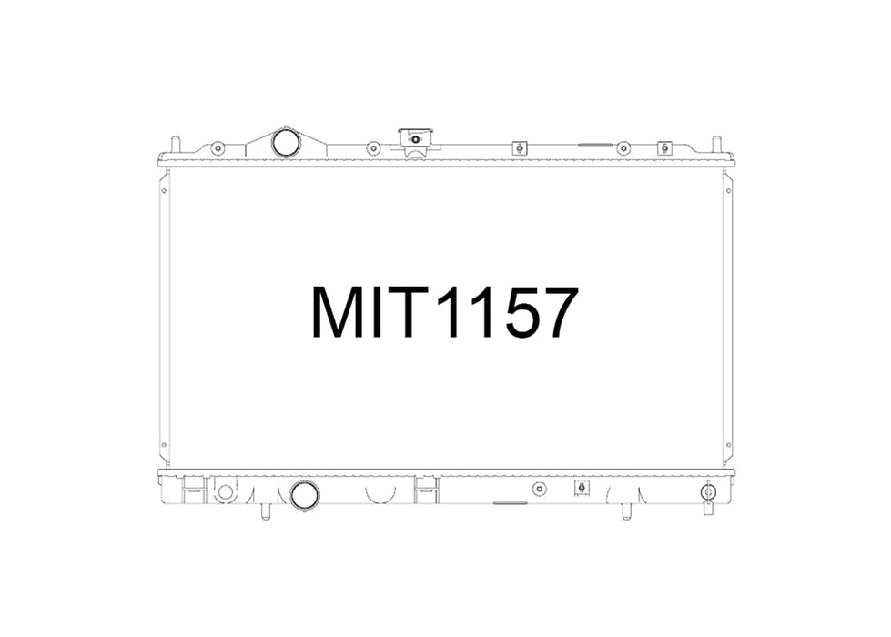 Fenix Cooling Radiator Mitsubishi Lancer Evo IV, V & VI 4G63 1996-2001 Autofit